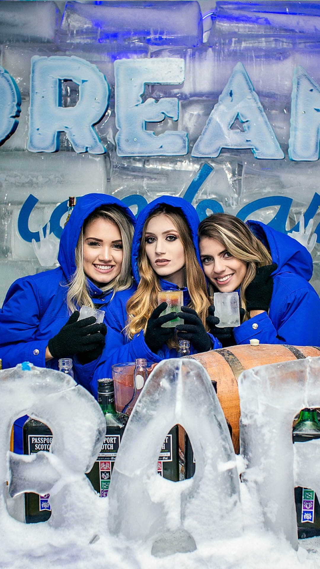 Dreams Ice Bar, o bar de gelo em Foz do Iguaçu, dentro do Complexo Dreams Park Show.