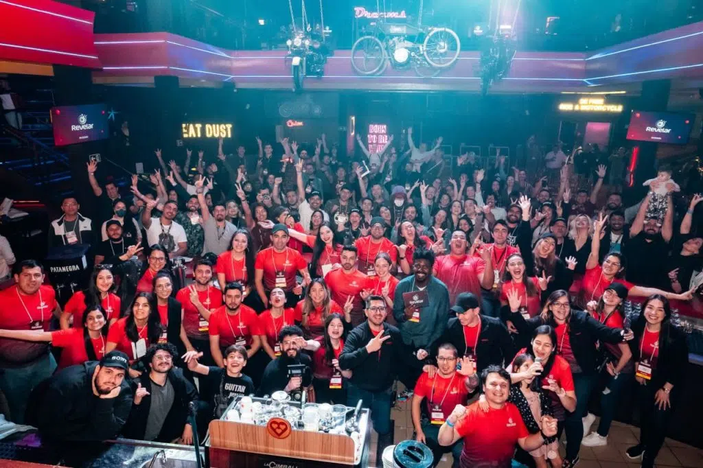 Participantes do congresso Revelar em Foz do Iguaçu