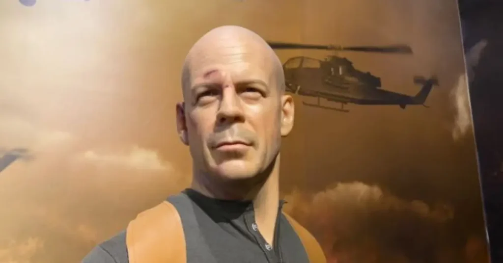 Capa do blog: John McClane do Duro de Matar - no Museu de Cera
