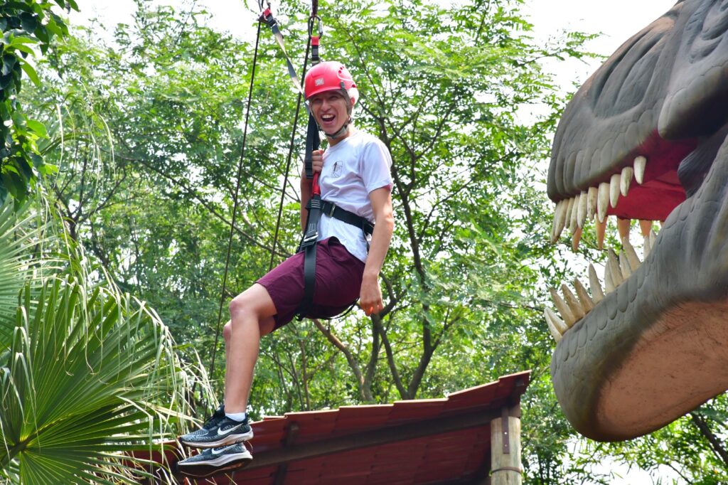 Dino Games é a nova atração do Vale dos Dinossauros – Dreams Park Show