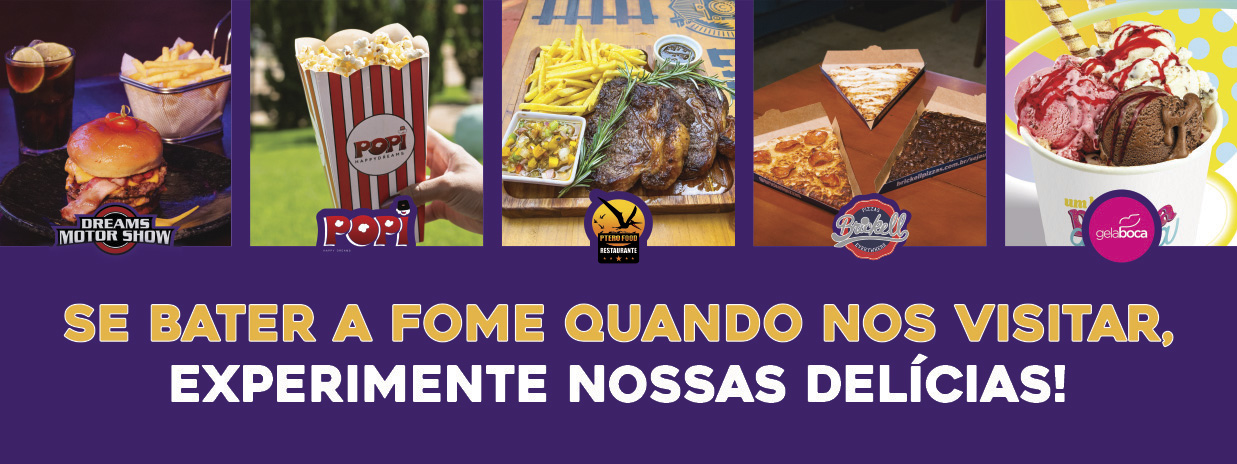 Banner alimentos Dreams cor