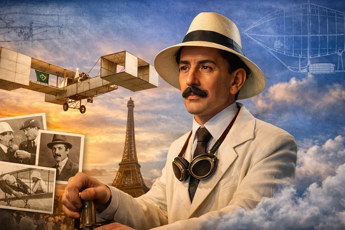 Capa do blog: Santos Dumont curiosidades